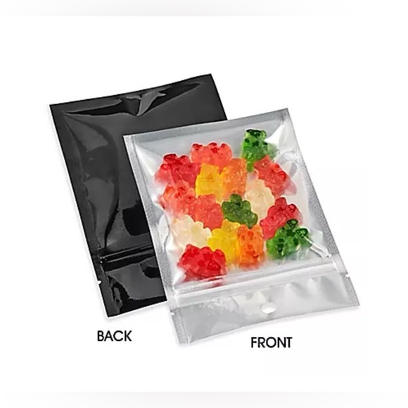 50 Flat Barrier Resealable Storage Bags - Picture 2 of 6